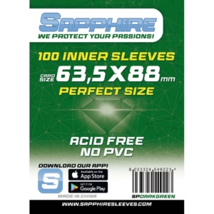 Bustine DarkGreen (Perfect size 63,5x88 mm) - 100pz - [Magic]