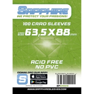 Bustine Green (63.5x88 mm) - 100pz - [Magic]