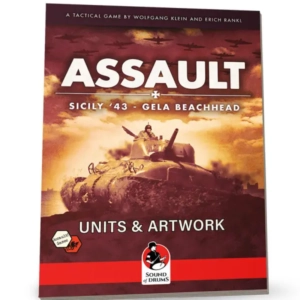 Assault – Sicily '43 – Units Stats & Artwork Book